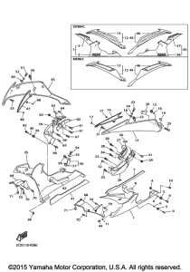 YZF-R6 Обтекатель 2