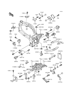 ZX900 Ящик аккумуляторной батареи