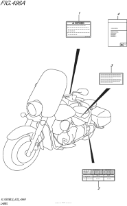 VL1500B Наклейки