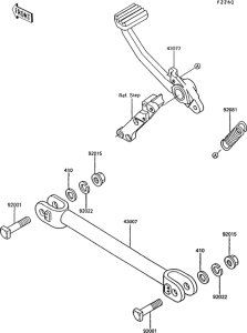 ZG1000 Педаль тормоза