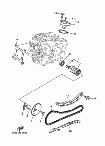 LTS125-C Camshaft & chain