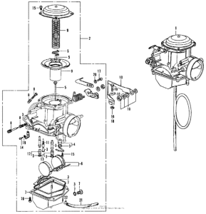 CL350 Карбюратор