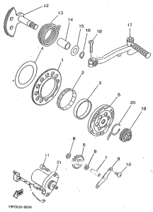 CW50RS Стартер