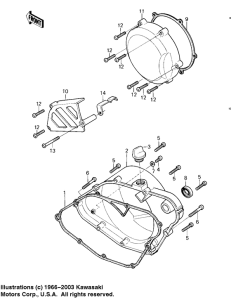  Крышки двигателя