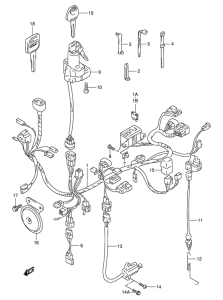 XF650 Жгут проводов