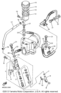 GTS1000AEC Задний торм цилиндр