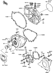 EN450 Крышки двигателя