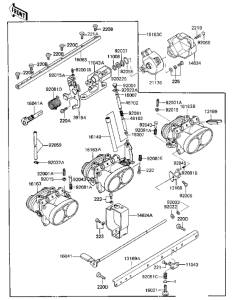 ZN1300 Корпус дроссельных заслонок