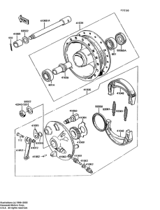 KE100 Передняя втулка