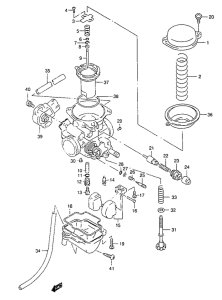 GZ125 Carburetor assy