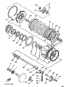 T80 Сцепление