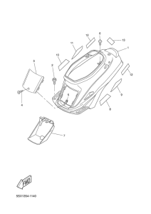 CW50L Боковые обтекатели