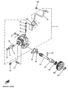 AG100 Масляный насос