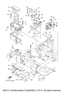 XV17ASBB Боковые обтекатели