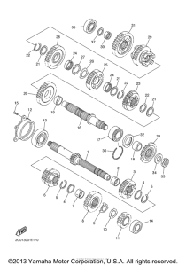 YZF-R6 Трансмиссия