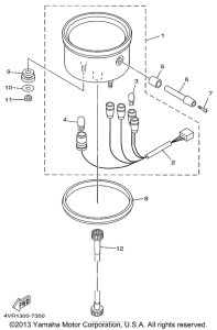 XVS650 Приборы