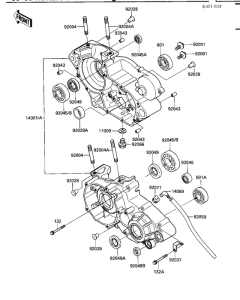  Картер двигателя
