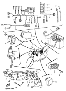 XJ600S Электрика 1