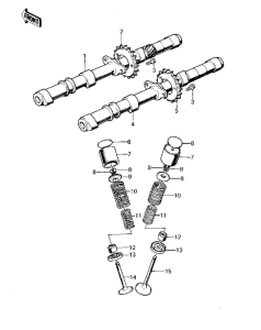  Camshafts / valves