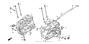 CB50 Картер двигателя