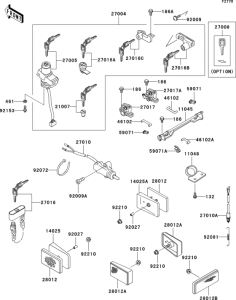 ZG1000 Замок зажикания