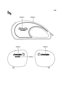 BJ250 Наклейки