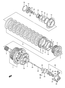 GSX-R1100 Бендикс