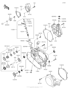  Крышки двигателя