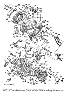 XV535SJ Головка цилиндров