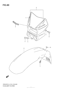  Фара головного света
