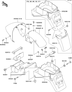 ZX750 Fenders(1 / 2)