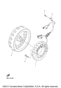 XVS1300A Генератор