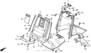 CH80 Переднее крыло
