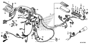 CBR600RR (ABS) Жгут проводов