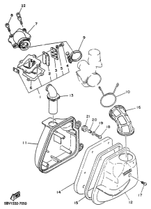YN50R Впускная система