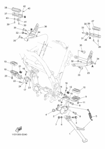  Support & repose pied
