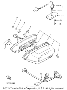 XVZ13DAC Фонарь