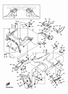 YZF-R1 Обтекатель 2