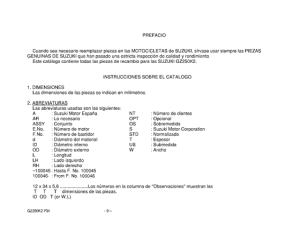 GZ250 Catalog preface