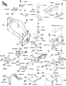 ZX750 Electro bracket(1 / 2)