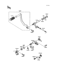 VN1500 Механизм переключения передач