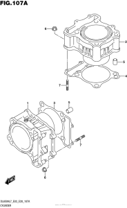 DL650X (ABS) Цилиндры