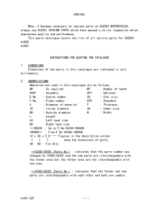 AJ50 Catalog preface