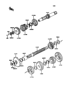 KH125 Трансмиссия