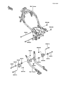 ZX1000 Рама ,крепежные детали