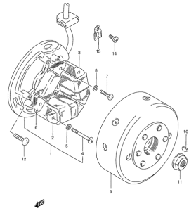 RG80 Зажигание