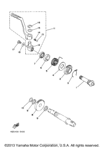 YZ80M1 Стартер