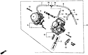 XL600V Карбюратор