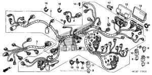 ST1300P (ABS) Жгут проводов