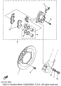  Передний суппорт